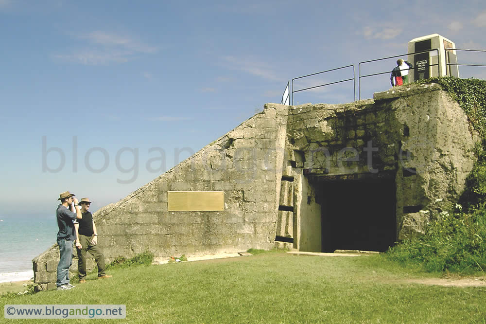 Normandy - Omaha beach, gun emplacement II